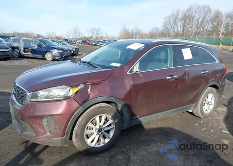 2019 Kia Sorento 2.4L Lx z USA, uszkodzony, nr VIN 5XYPGDA35KG432977